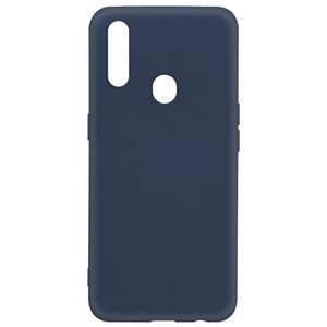 Чехол-накладка Krutoff Silicone Case для OPPO A31 синий - фото 49450