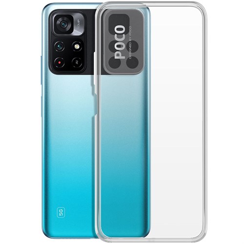 Чехол-накладка Krutoff Clear Case для Xiaomi Poco M4 Pro 5G - фото 403594
