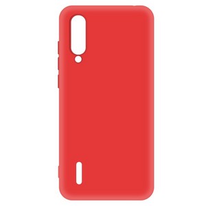 Чехол-накладка Krutoff Silicone Case для Xiaomi Mi 9 Lite (красный) - фото 49653