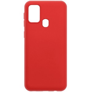 Чехол-накладка Krutoff Silicone Case для Samsung Galaxy M31 (M315) красный - фото 50020