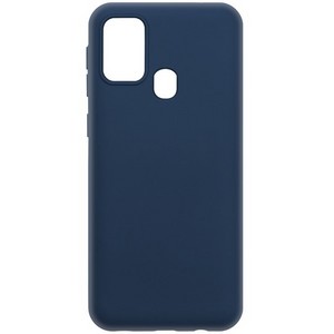 Чехол-накладка Krutoff Silicone Case для Samsung Galaxy M31 (M315) синий - фото 50034