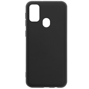Чехол-накладка Krutoff Silicone Case для Samsung Galaxy M21 (M215) черный - фото 50111