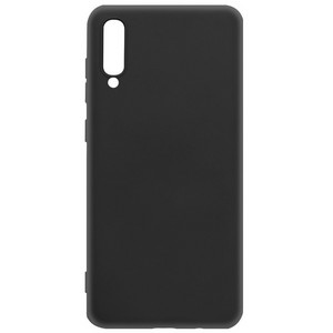Чехол-накладка Krutoff Silicone Case для Samsung Galaxy A70 (A705) черный - фото 50153