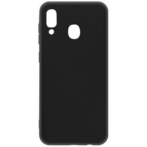 Чехол-накладка Krutoff Silicone Case для Samsung Galaxy A20/A30 (A205/A305) черный - фото 50237