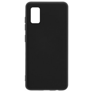 Чехол-накладка Krutoff Silicone Case для Samsung Galaxy A41 (A415) черный - фото 50272