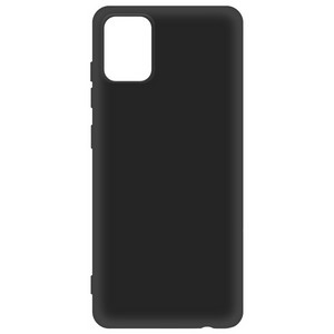 Чехол-накладка Krutoff Silicone Case для Samsung Galaxy A71 (A715) черный - фото 50286