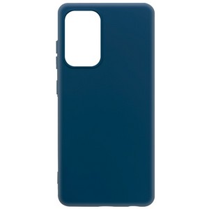 Чехол-накладка Krutoff Silicone Case для Samsung Galaxy A72 (A725) синий - фото 50327