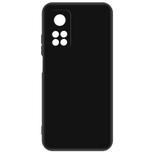 Чехол-накладка Krutoff Silicone Case для Xiaomi Mi 10T/ Mi 10T Pro (черный) - фото 50678