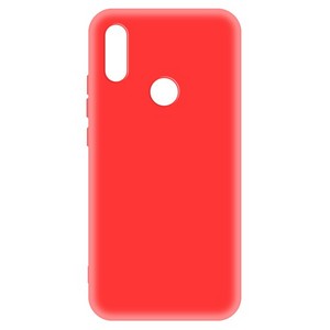 Чехол-накладка Krutoff Silicone Case для Xiaomi Redmi 7 (красный) - фото 50755