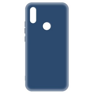 Чехол-накладка Krutoff Silicone Case для Xiaomi Redmi 7 (синий) - фото 50762