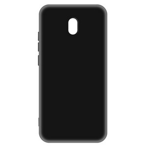 Чехол-накладка Krutoff Silicone Case для Xiaomi Redmi 8A (черный) - фото 50833