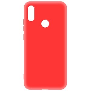 Чехол-накладка Krutoff Silicone Case для Xiaomi Redmi Note 7 (красный) - фото 50908