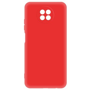 Чехол-накладка Krutoff Silicone Case для Xiaomi Redmi Note 9T (красный) - фото 51070