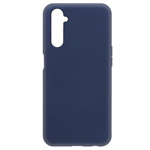 Чехол-накладка Krutoff Silicone Case для Realme 6 Pro синий - фото 51098