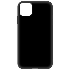 Чехол-накладка Krutoff Soft Case для iPhone 11 черный - фото 51772