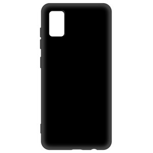 Чехол-накладка Krutoff Soft Case для Samsung Galaxy A41 (A415) черный - фото 52066