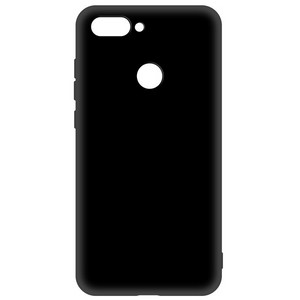 Чехол-накладка Krutoff Soft Case для Xiaomi Mi 8 Lite черный - фото 52157