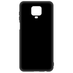 Чехол-накладка Krutoff Soft Case для Xiaomi Redmi Note 9 Pro/ 9S черный - фото 52269