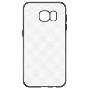 Накладка силиконовая с рамкой Krutoff для Samsung Galaxy S7 edge (G935) black - фото 56144
