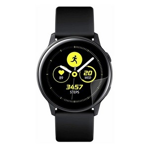 Стекло защитное гибридное Krutoff для Samsung Galaxy Watch Active 2 шт. - фото 62259