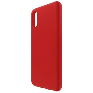 Чехол-накладка Krutoff Silicone Case для Samsung Galaxy A02 (A022) красный - фото 51715