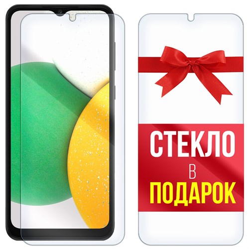 Комплект из 2-x защитных гибридных стекл Krutoff для Samsung Galaxy A03 Core - фото 512361