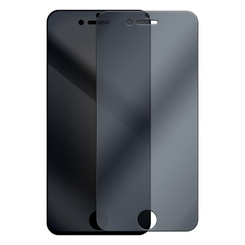 Стекло защитное гибридное Антишпион Krutoff для iPhone 7/ 8/ SE 2020 - фото 518561