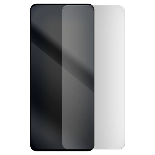 Стекло защитное гибридное МАТОВОЕ Krutoff для Xiaomi Redmi 10C - фото 529004