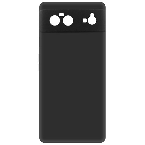 Чехол-накладка Krutoff Soft Case для Google Pixel 6 черный - фото 548828