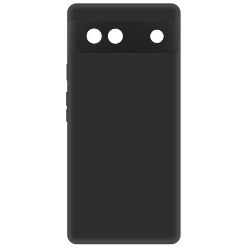 Чехол-накладка Krutoff Soft Case для Google Pixel 6A черный - фото 548832