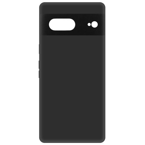 Чехол-накладка Krutoff Soft Case для Google Pixel 7 черный - фото 548840