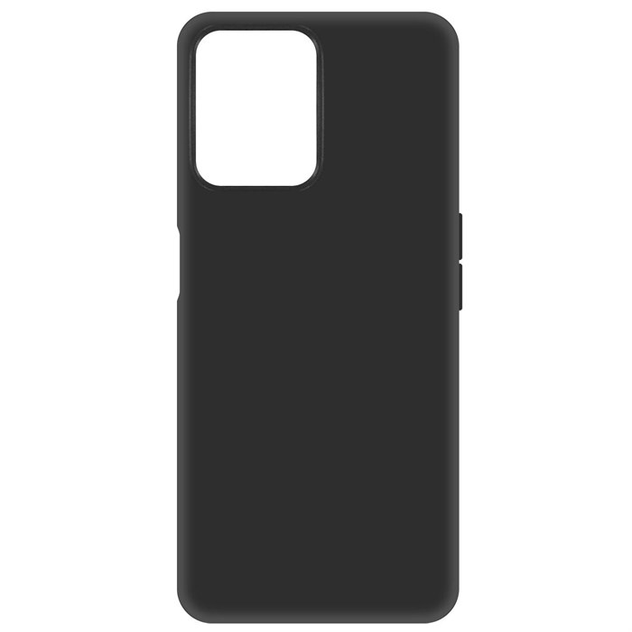 Чехол-накладка Krutoff Soft Case для Realme C35 черный - фото 589650