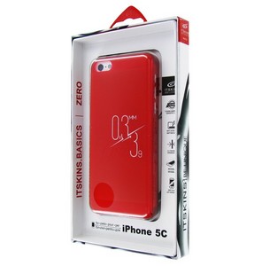 Накладка для iPhone 5C Itskins Zero.3 (Red)