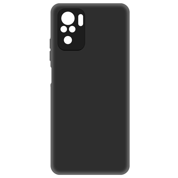 Чехол-накладка Krutoff Soft Case для Xiaomi POCO M5s черный - фото 605447