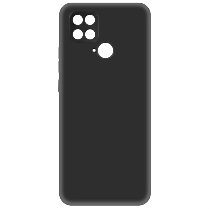 Чехол-накладка Krutoff Soft Case для Xiaomi POCO C40 черный - фото 607259