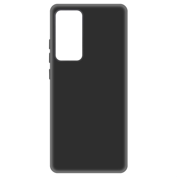 Чехол-накладка Krutoff Soft Case для Xiaomi 12X черный - фото 652899