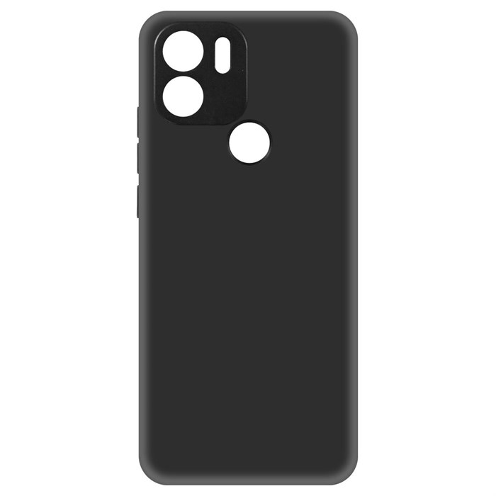 Чехол-накладка Krutoff Soft Case для Xiaomi Redmi A1+ черный - фото 652931