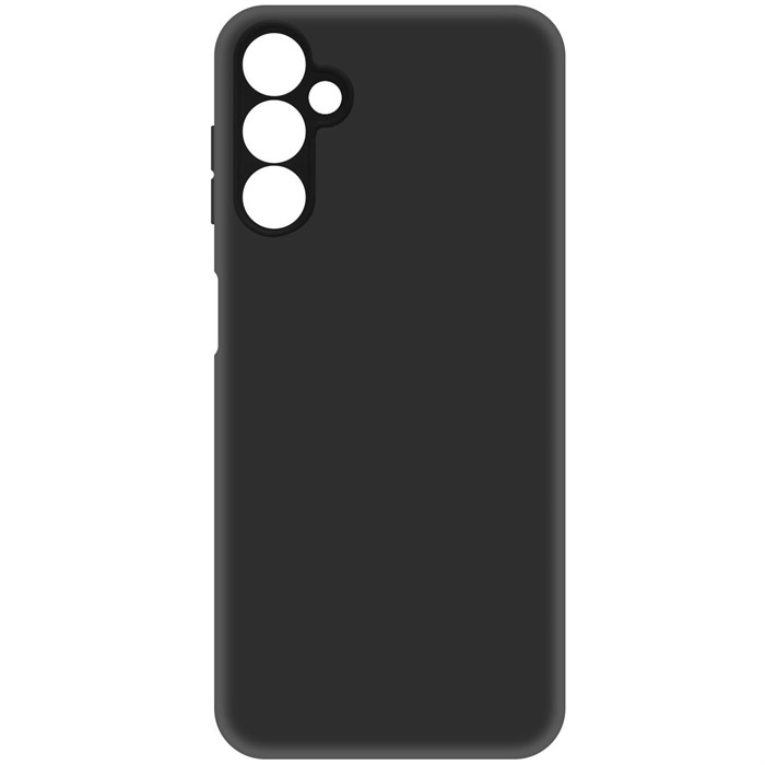 Чехол-накладка Krutoff Soft Case для Samsung Galaxy A14 4G (A145) черный - фото 747805