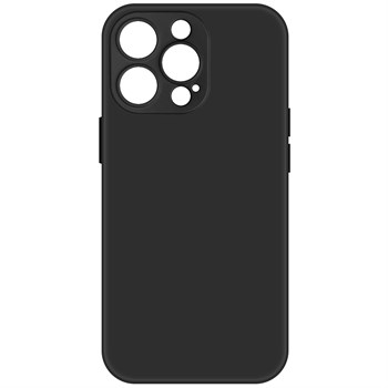 Чехол-накладка Krutoff Silicone Case для iPhone 13 Pro (black) - фото 76009