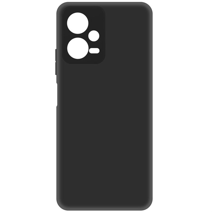 Чехол-накладка Krutoff Soft Case для Xiaomi POCO X5 черный - фото 760327