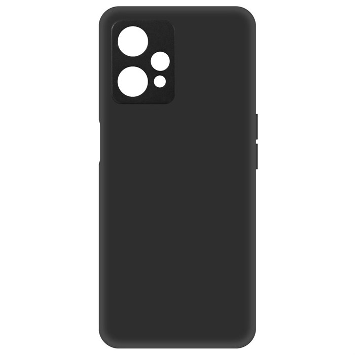 Чехол-накладка Krutoff Soft Case для Realme 9 черный - фото 760339