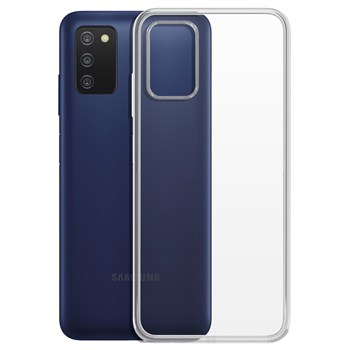 Чехол-накладка Krutoff Clear Case для Samsung Galaxy A03s (A037) - фото 76143