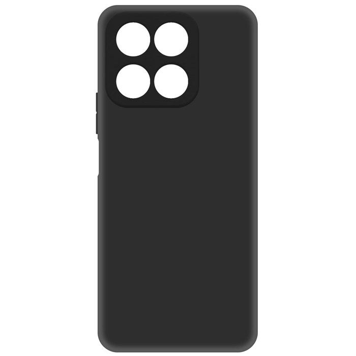 Чехол-накладка Krutoff Soft Case для Honor X8a черный - фото 770134