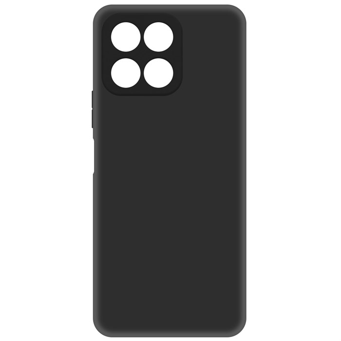 Чехол-накладка Krutoff Soft Case для Honor X8 5G черный - фото 770183