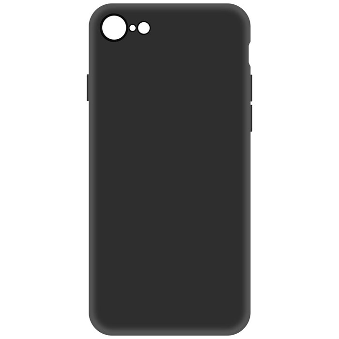 Чехол-накладка Krutoff Soft Case для iPhone 7/8 черный - фото 773905
