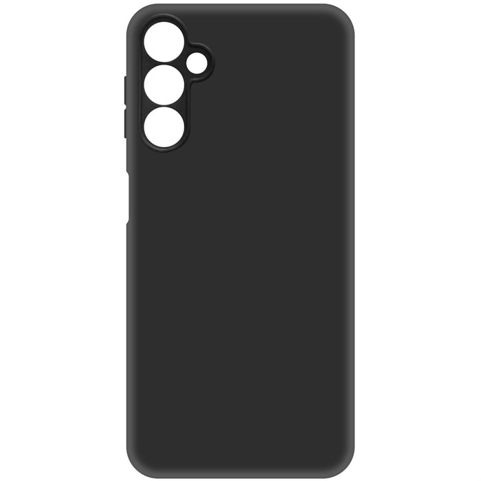 Чехол-накладка Krutoff Soft Case для Samsung Galaxy A24 (A245) черный - фото 781197