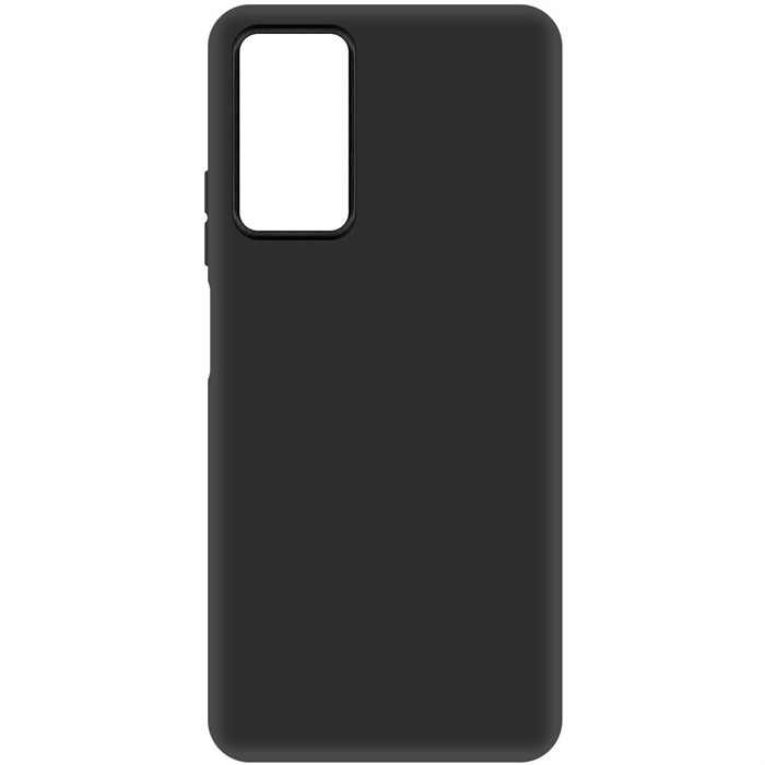 Чехол-накладка Krutoff Soft Case для Xiaomi Redmi Note 12 Pro 4G черный - фото 788821