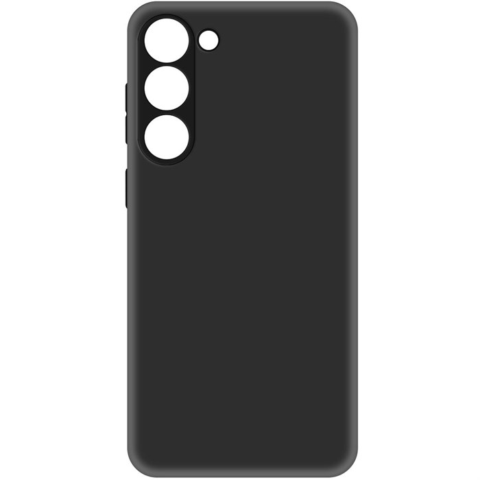 Чехол-накладка Krutoff Soft Case для Samsung Galaxy S23+ черный - фото 788839