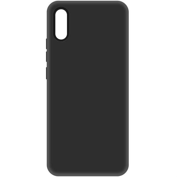 Чехол-накладка Krutoff Soft Case для Xiaomi Redmi 9A черный - фото 788905