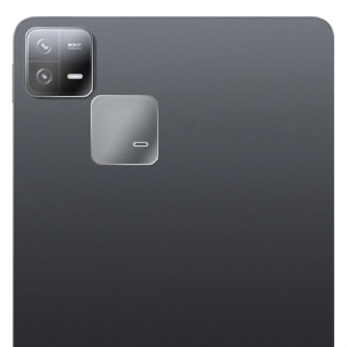Стекло защитное гибридное Krutoff для камеры Xiaomi Pad 6 (2шт.) - фото 820366